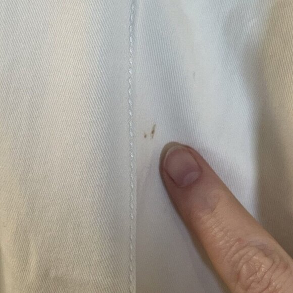 ETRO Ecru White Cotton Blend Pants‎ Size 42/ US Size 8 - Picture 11 of 16